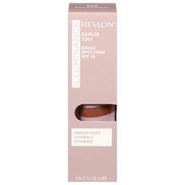 Revlon Illuminance Serum Tint, Rich Mahogany 605, Broad Spectrum SPF 15