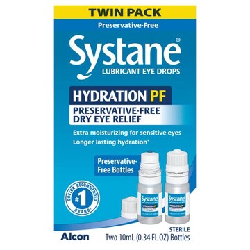 Systane Lubricant Eye Drops Twin Pack