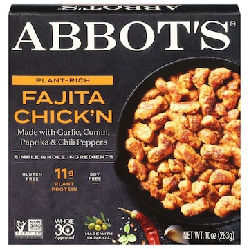 Abbot's Chick'n, Plant-Rich, Fajita