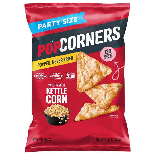 PopCorners Kettle Corn, Sweet & Salty, Party Size! Publix Super Markets