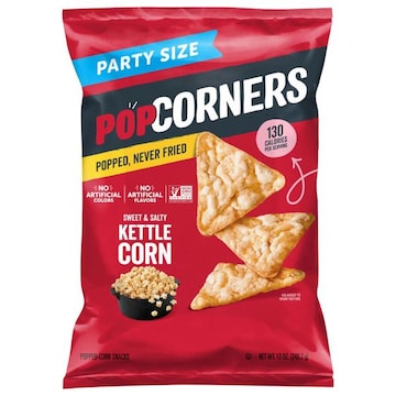 PopCorners Kettle Corn Popped-Corn Snacks Party Size