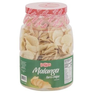 Iselitas Taro Chips, Malanga, Lightly Salted