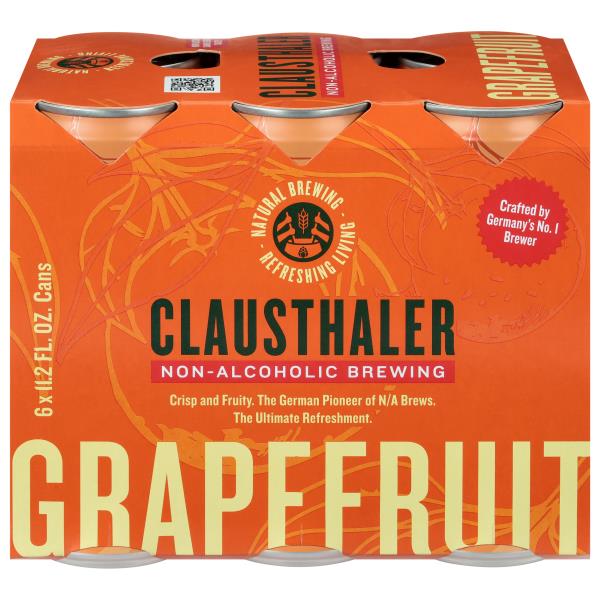 Clausthaler Non-Alcoholic Beer, Grapefruit | Publix Super Markets