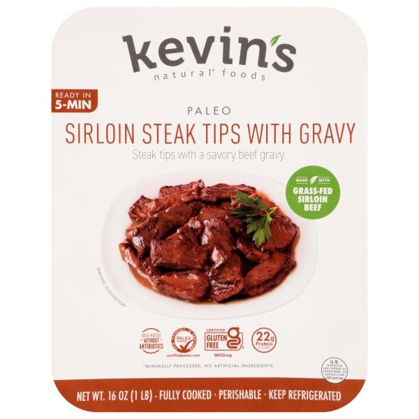 Kevin's Natural Foods Sirloin Steak Tips, Paleo Publix Super Markets