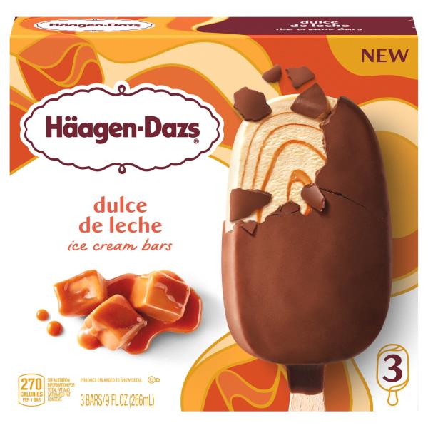Haagen-Dazs Ice Cream Bars, Dulce De Leche | Publix Super Markets