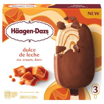 Haagen-Dazs Ice Cream Bars, Dulce De Leche