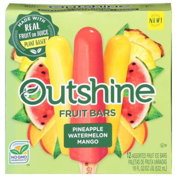 Outshine Fruit Bars, Pineapple Watermelon Mango | Publix Super Markets