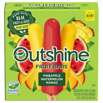 Outshine Pineapple/Watermelon/Mango Mini Fruit Pops