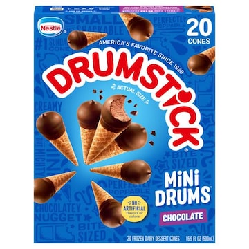 Drumstick Mini Drums Chocolate Sundae Cones