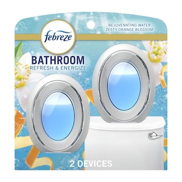 Febreze Bathroom Air Freshener, Odor-Fighting, Refresh & Energize, 0.5 fl oz