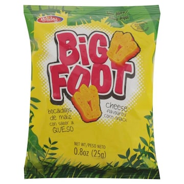 Big Foot Corn Snack, Cheese