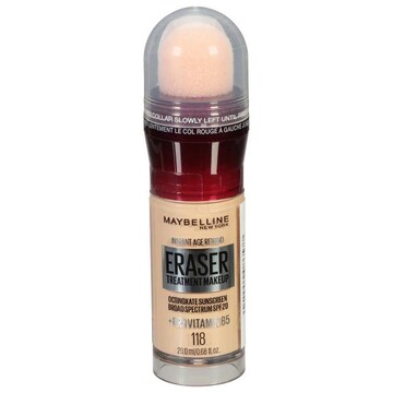 Maybelline Instant Age Rewind Eraser Treatment Makeup, Broad Spectrum SPF 20, 118
