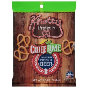 Knotty Pretzels Pretzels, Chile Lime