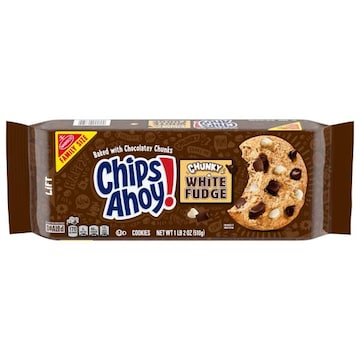 Chips Ahoy! Chunky White Fudge Cookies Family Size
