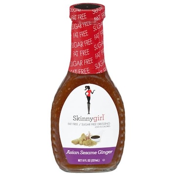 Skinnygirl Asian Sesame Ginger Fat-Free/Sugar-Free Salad Dressing