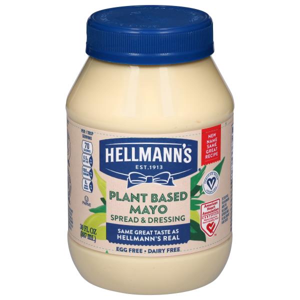 Hellmann's Plant Based Mayo Spread & Dressing | Publix Super Markets