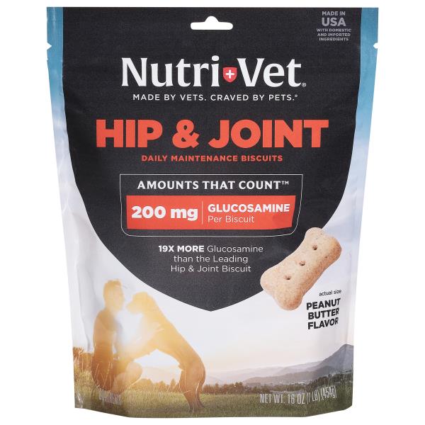 NutriVet Biscuits for Dogs, Hip & Joint Publix Super Markets