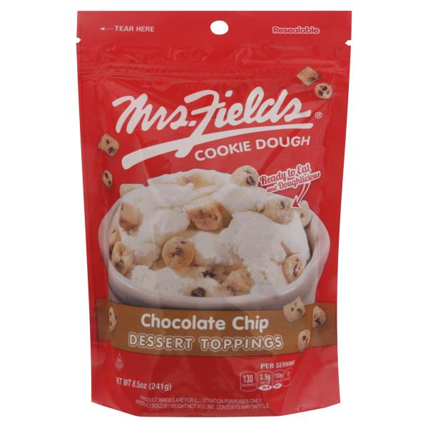 Mrs. Fields Dessert Toppings, Chocolate Chip, Cookie Dough | Publix ...