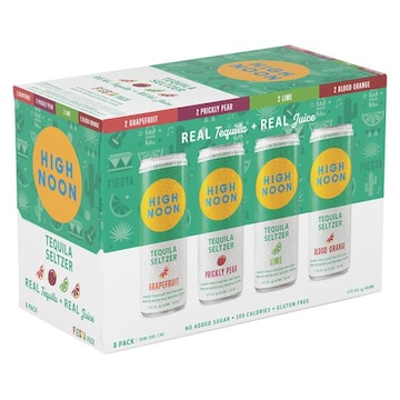 High Noon Fiesta Pack Tequila Hard Seltzer Variety