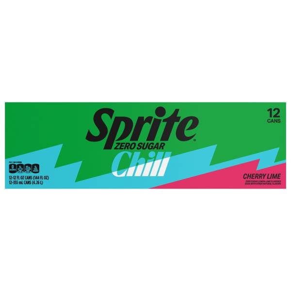 Sprite Cherry Lime Chill Zero Sugar Soda | Publix Super Markets