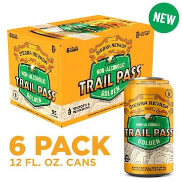 Sierra Nevada Brewing Co. Trail Pass, Non-Alcoholic Golden Ale