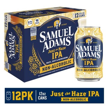 Samuel Adams Just the Haze, N/A Beer
