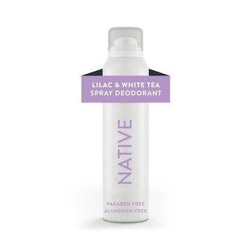 Native Deodorant & Body Spray, Lilac & White Tea