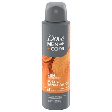 Dove Men + Care 72H Protection Dry Spray Rustic Sandalwood Antiperspirant