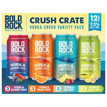 Bold Rock Crush Crate Vodka Variety Pack