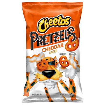 Cheetos Cheddar Flavored Pretzels