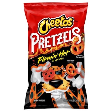 Cheetos Wheat Pretzels, Flamin' Hot Flavored