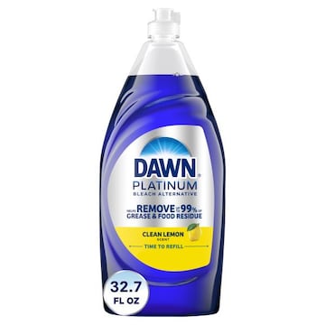 Dawn Platinum Bleach Alternative Dish Soap, Clean Lemon, 32.7 Fl Oz