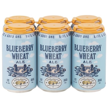 Good People Brewing Company Beer, Blueberry Wheat Ale