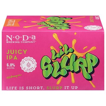 NoDa Brewing Company Beer, Juicy IPA, Lil Slurp
