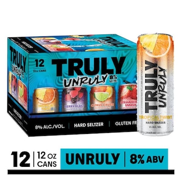 Truly Unruly Hard Seltzer, Assorted
