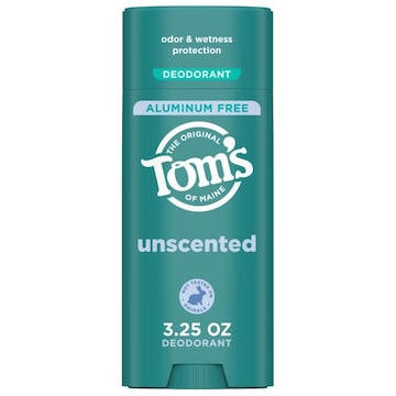 Tom's of Maine Deodorant, Unscented, Aluminum Free
