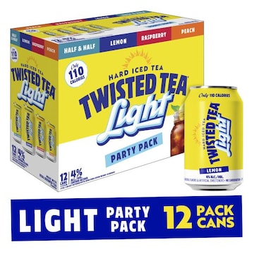 Twisted Tea Hard Iced Tea, Light Variety Pack