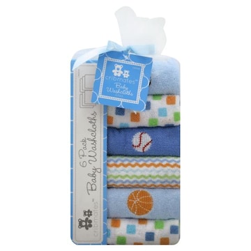 Cribmates Washcloths, Baby, 6 Pack