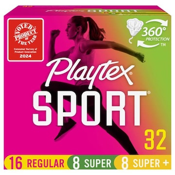 Playtex Sport Tampons, Plastic Applicator