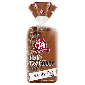 Aunt Millie's Bread, Hearty Oat, Half Loaf