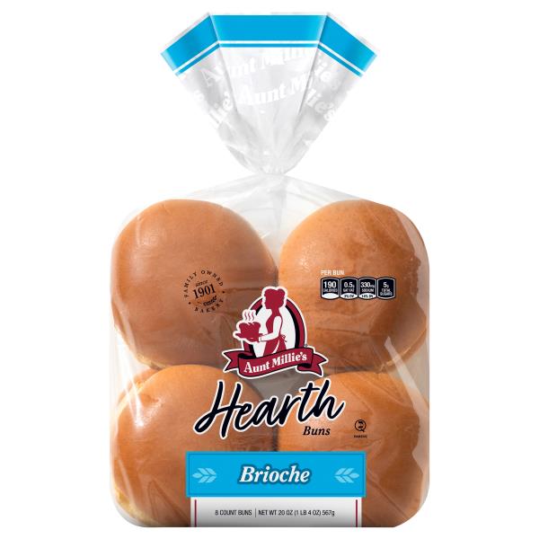 Aunt Millie s Hearth Buns Brioche Publix Super Markets