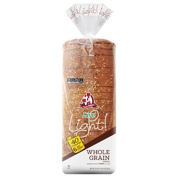 Aunt Millie's Live Light Bread, Whole Grain