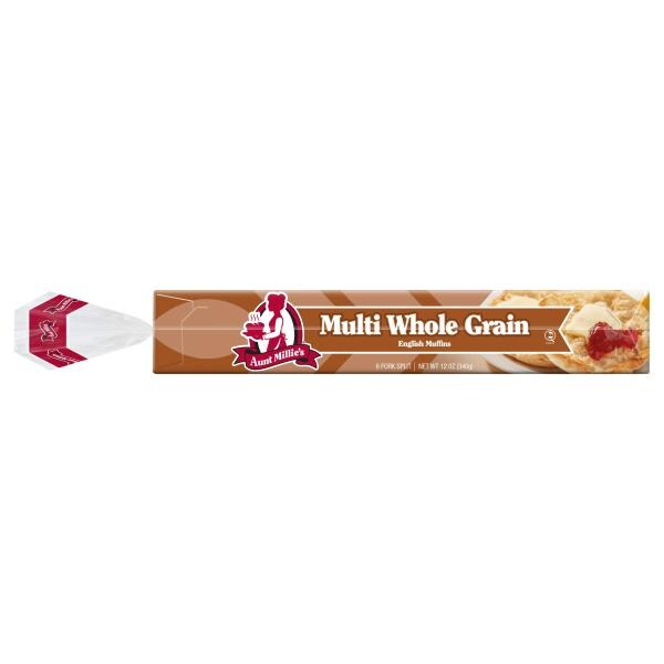 Aunt Millie's English Muffins, Multi Whole Grain Publix Super Markets