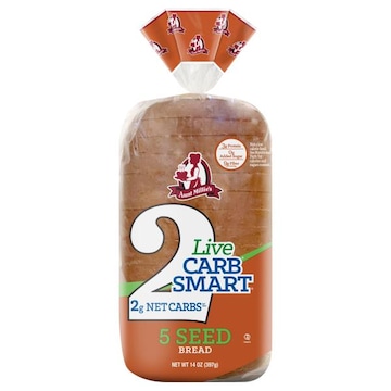 Aunt Millie's Live Carb Smart Bread, 5 Seed