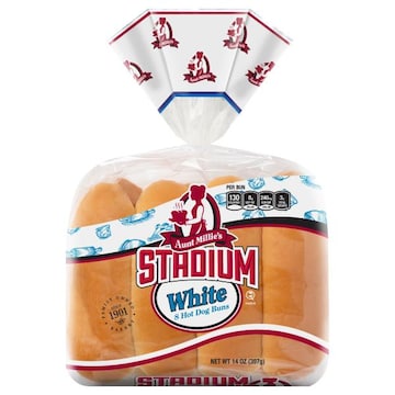Aunt Millie's Stadium Hot Dog Buns, White