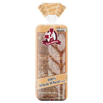 Aunt Millie's Bread, 100% Whole Wheat