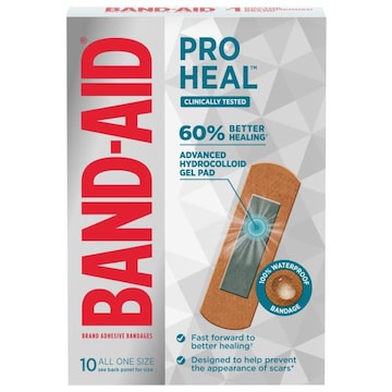Band-Aid Pro Heal All One Size Adhesive Bandages