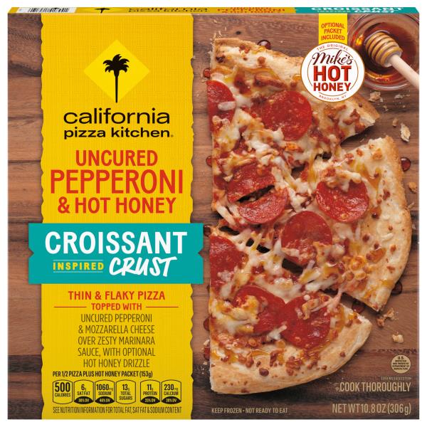 California Pizza Kitchen Pizza, Croissant Inspired Crust, Uncured