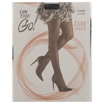 On the Go! Day Sheer, Jet Black, Large