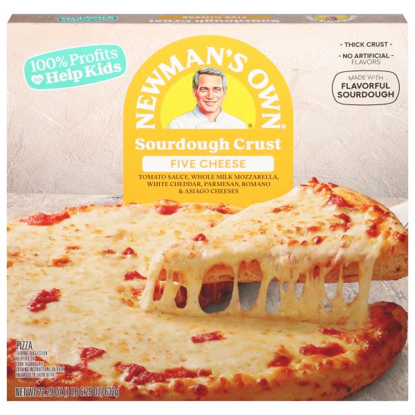 Newman's Own Pizza, Five Cheese, Sourdough Crust Publix Super Markets